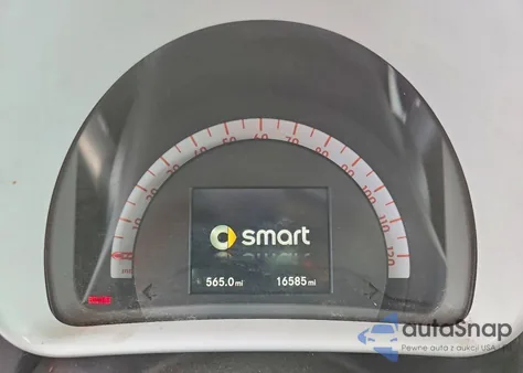 2016 Smart Fortwo из США, поврежденный, VIN WMEFJ5DA8GK103531